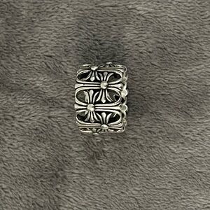 Chrome Hearts Silver Cemetary Band Ring